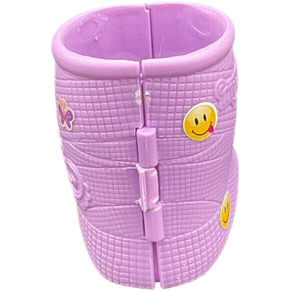 My Life As Purple Doll Leg Cast With Cute Stickers & Hinged Design - Picture 3 of 8
